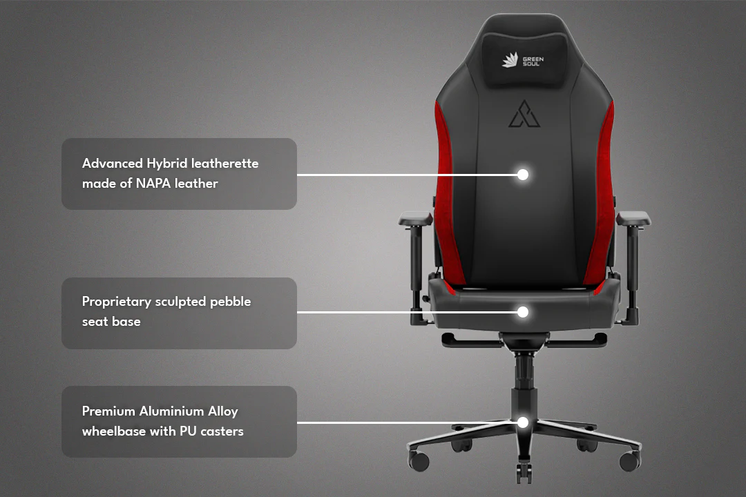 Green Soul Assassin Gaming Chair - Image 19
