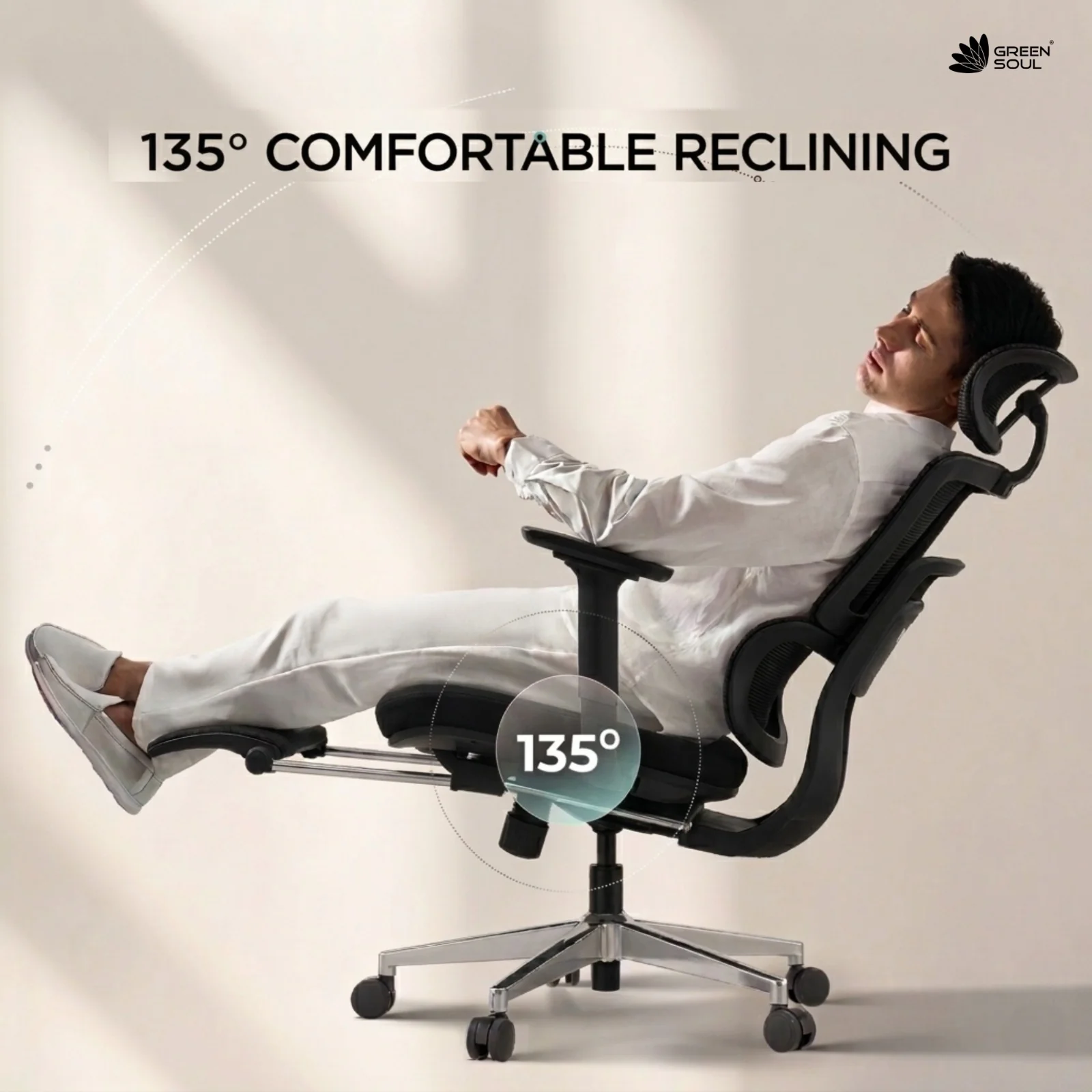Green Soul Astra Ergonomic Office Chair - Image 6