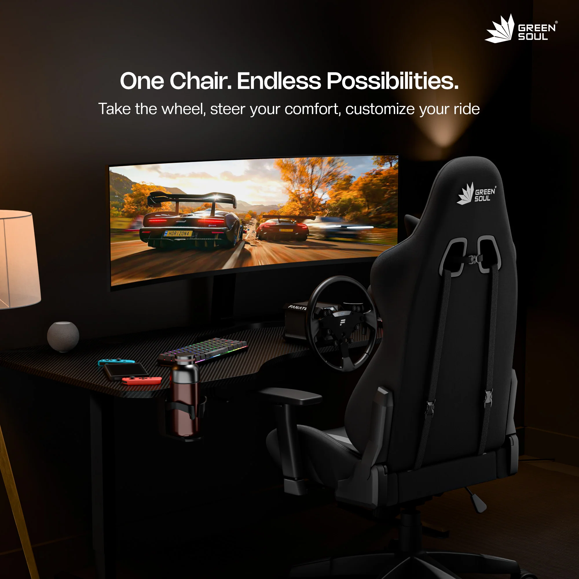 Green Soul Beast Gaming Chair - Image 41