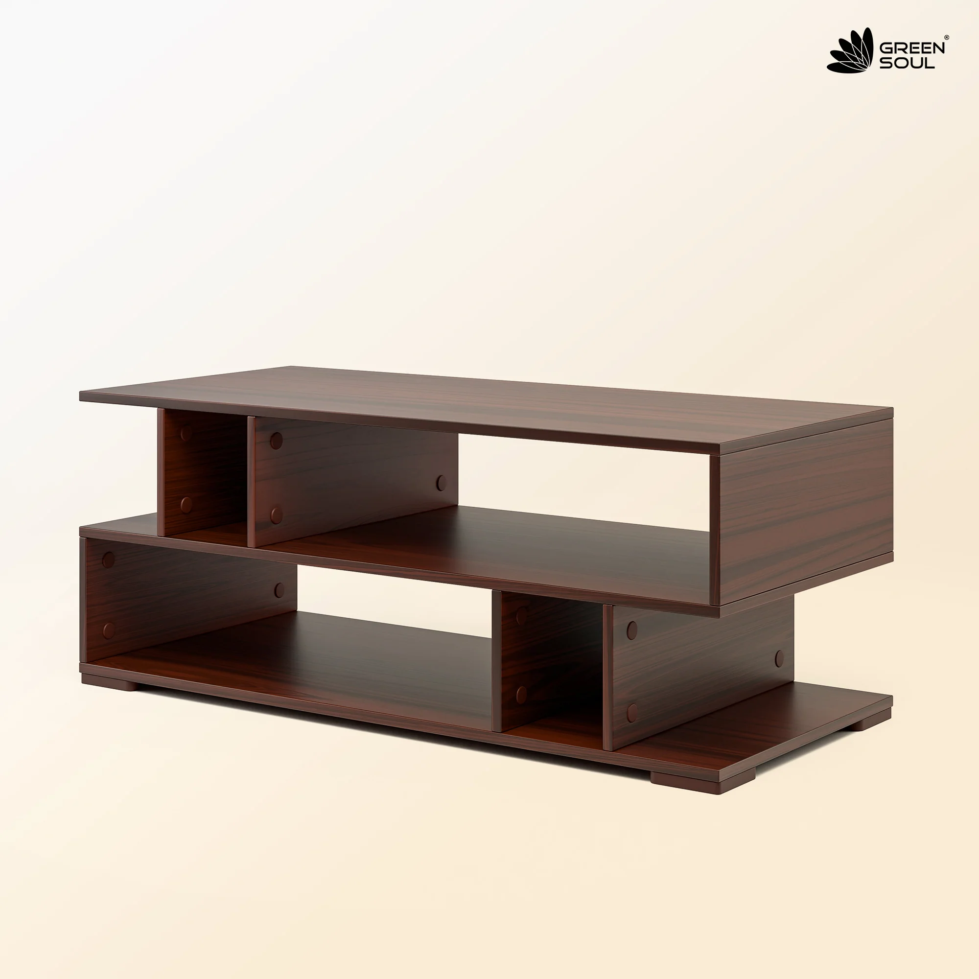 Green Soul Carya XL Engineered Wood Coffee Table - Image 4