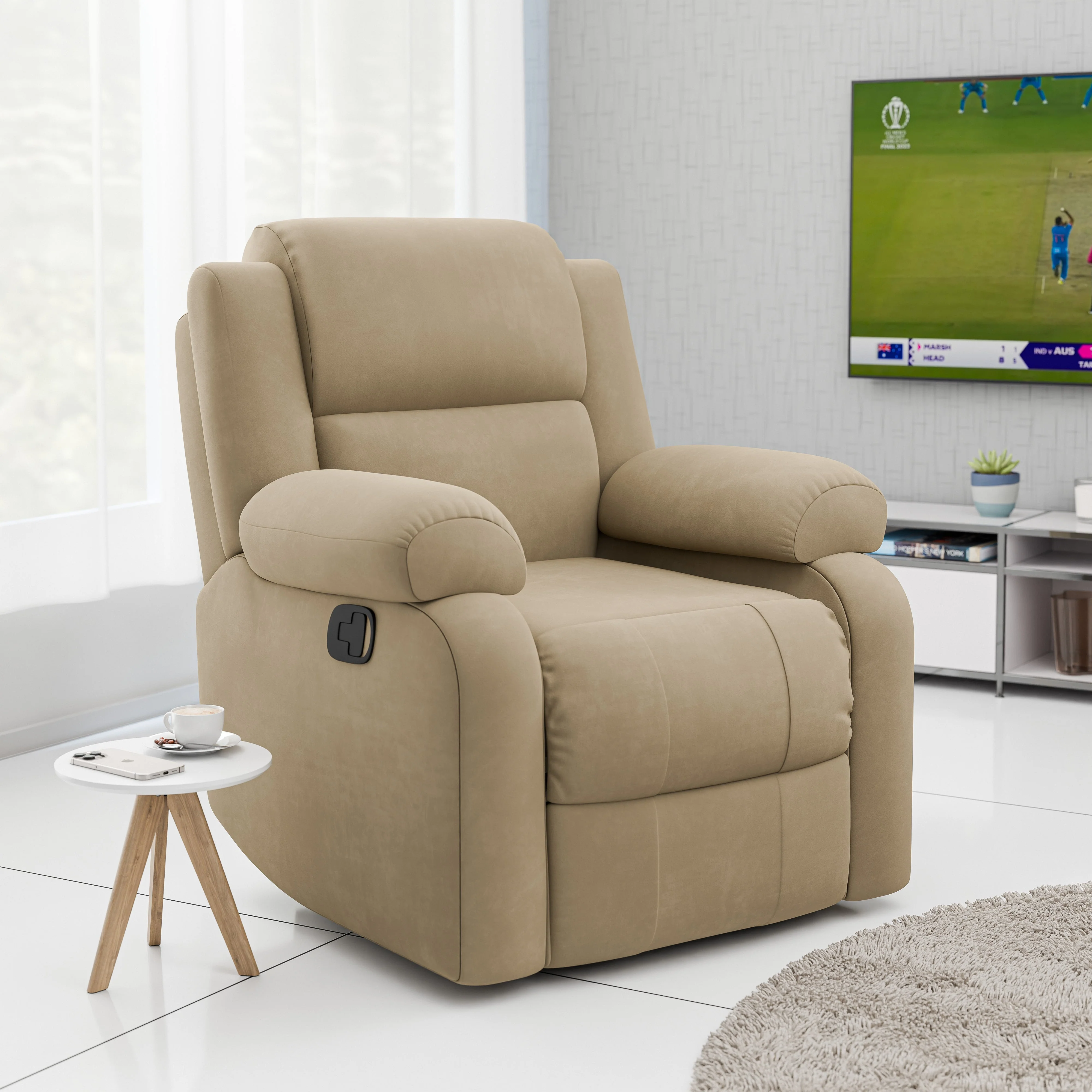 Green Soul Comfy Rocking Revolving and Recliner Sofa - Image 166