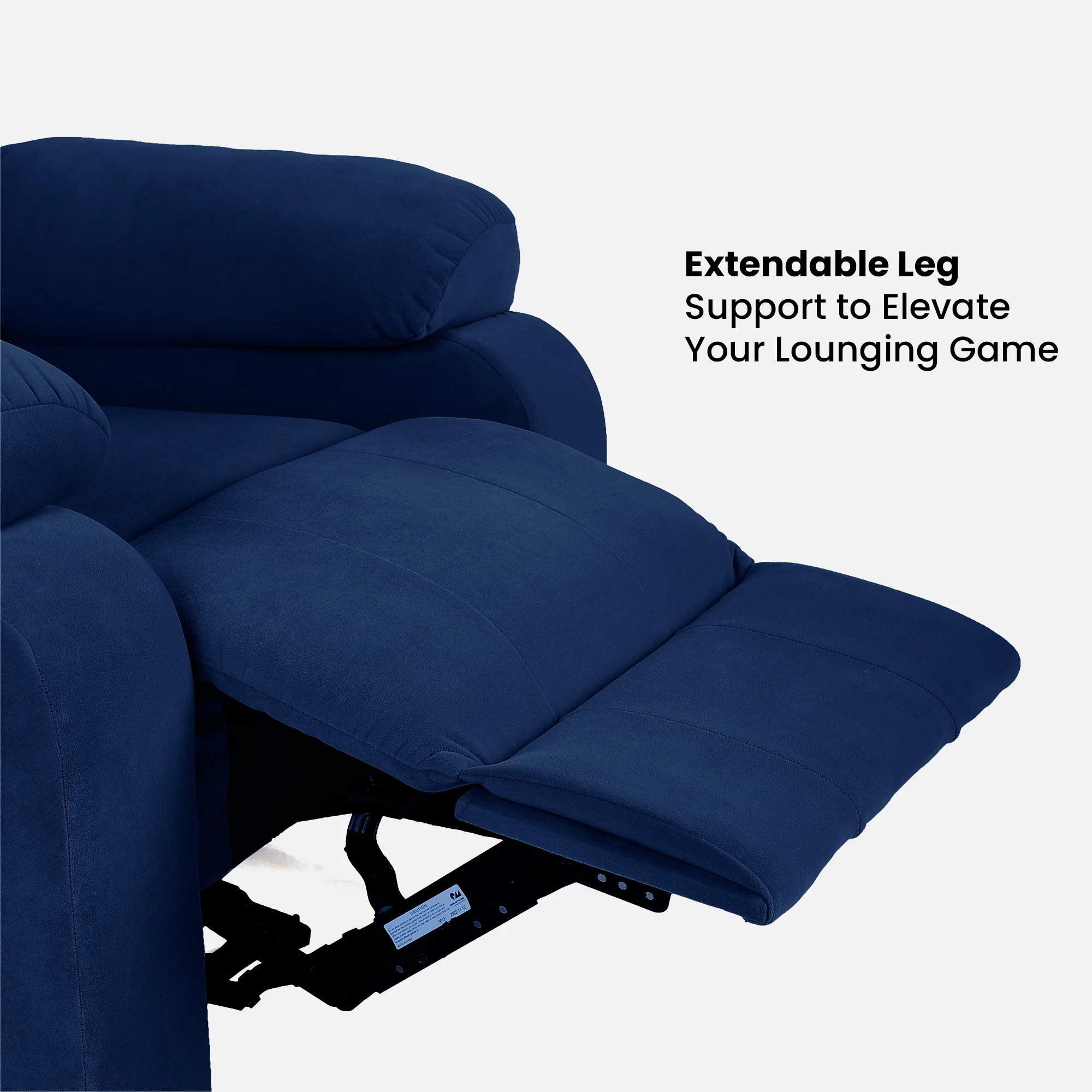 Green Soul Comfy Fabric Single Seater Recliner - Image 44
