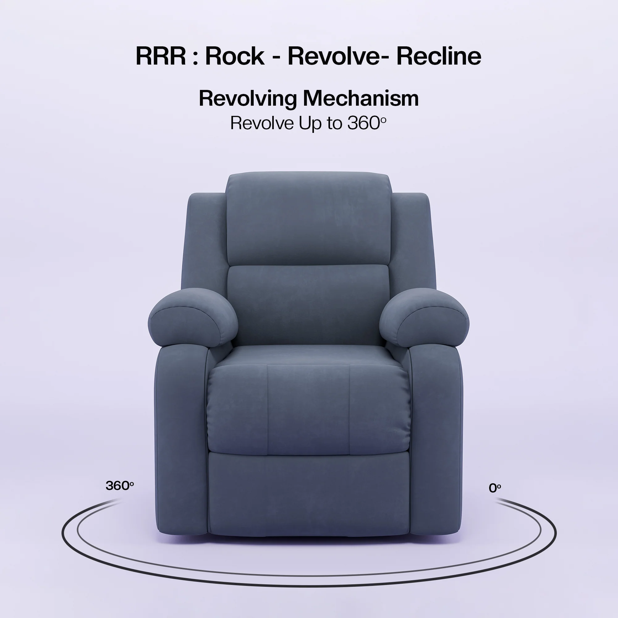 Green Soul Comfy Rocking Revolving and Recliner Sofa - Image 61