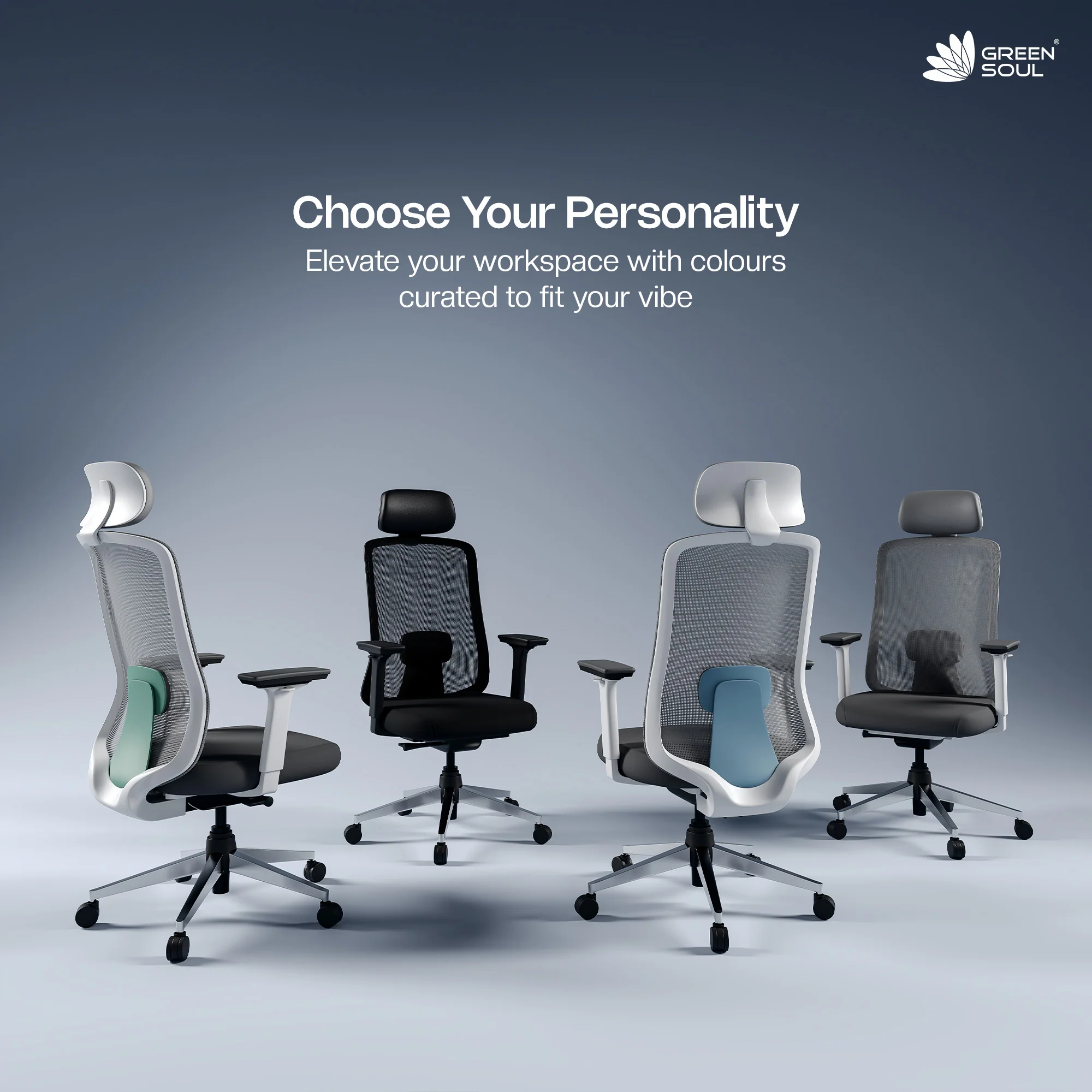 Green Soul Cosmos Superb Ergonomic Office Chair - Image 16