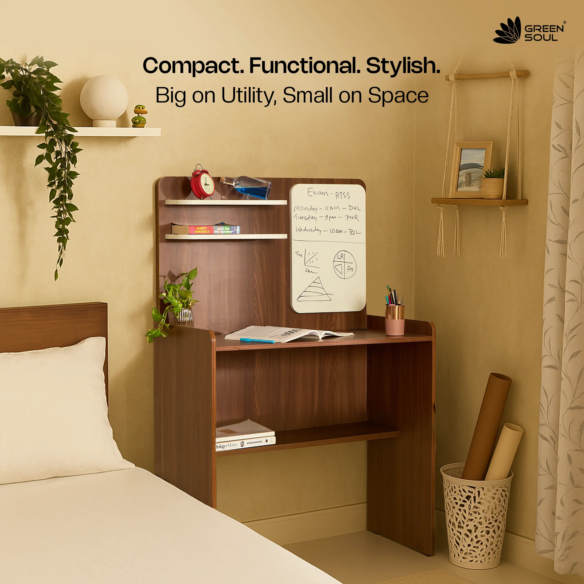Green Soul Dora Study Table for Home & Office IS 3087 Certified - Image 19
