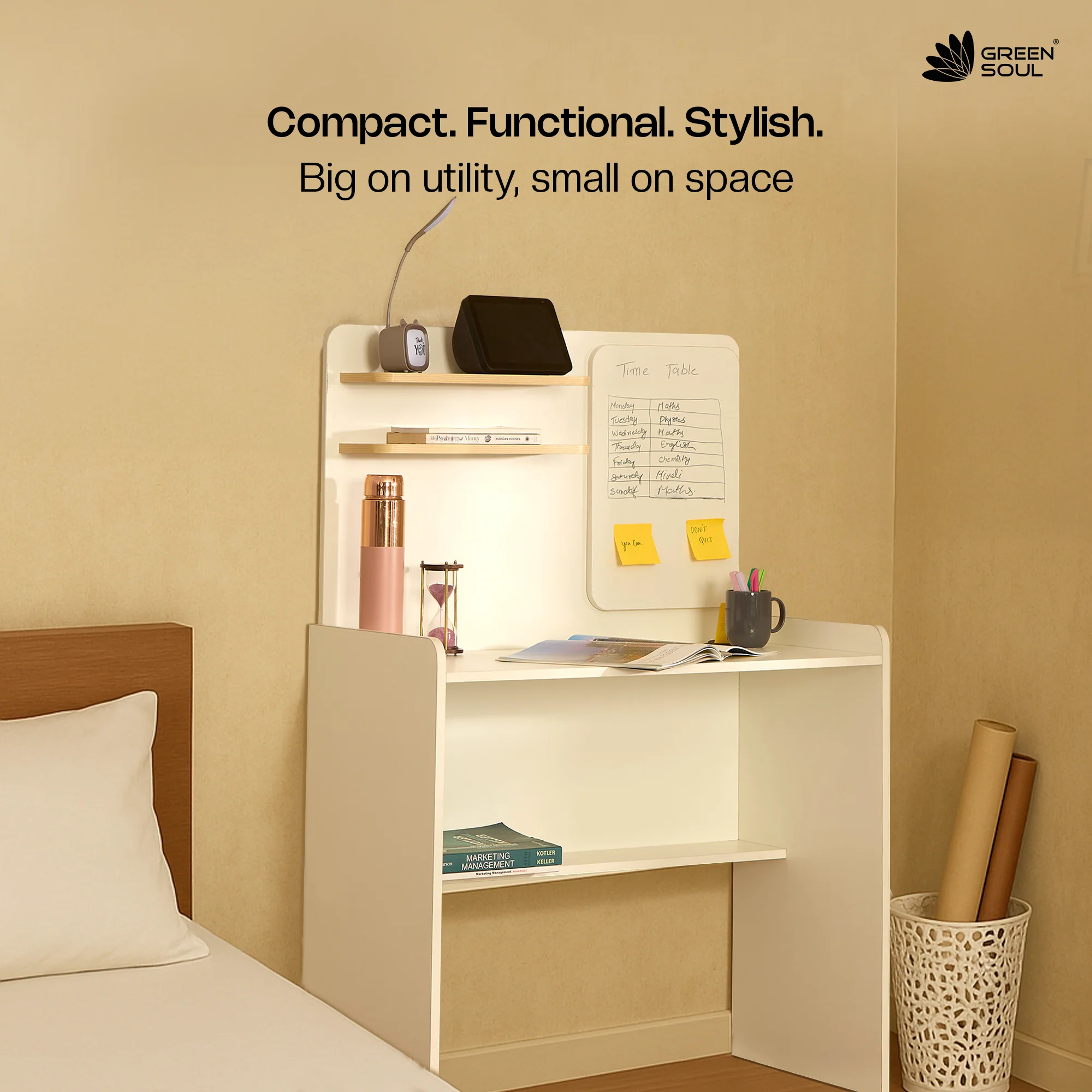 Green Soul Dora Study Table for Home & Office IS 3087 Certified - Image 28