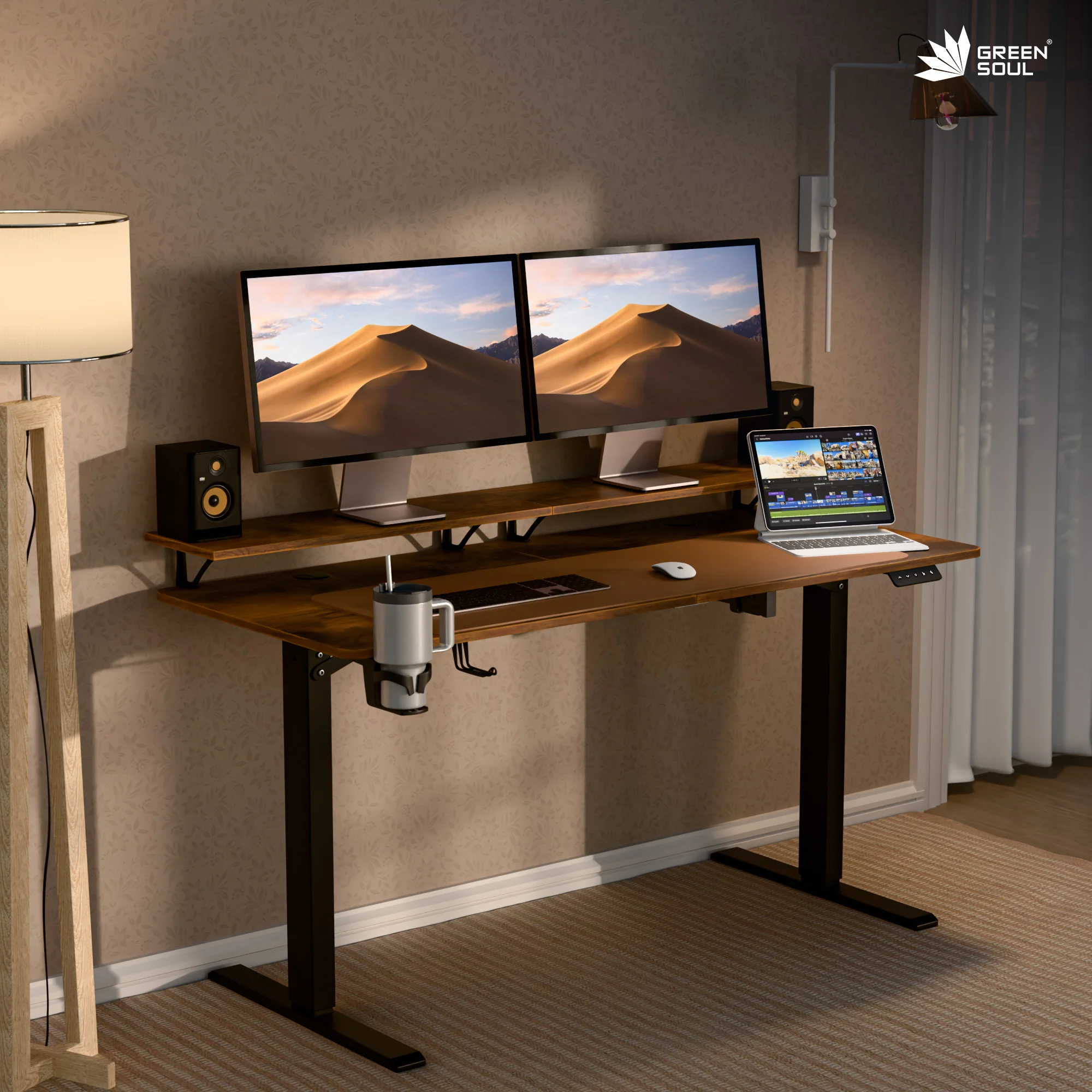 Green Soul Elevate Electric Height Adjustable Table - Image 28