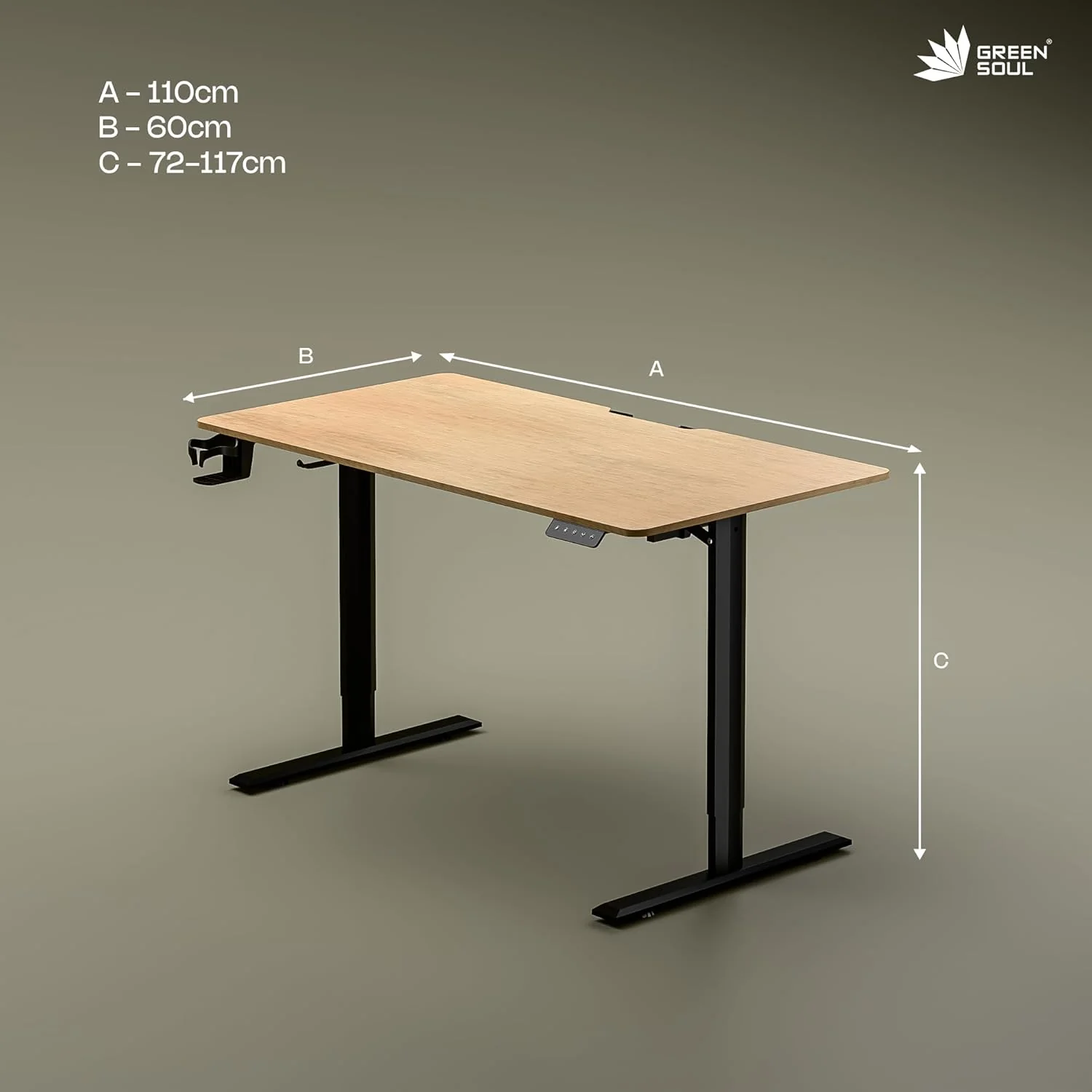 Green Soul Imperium Electric Height Adjustable Table - Image 40