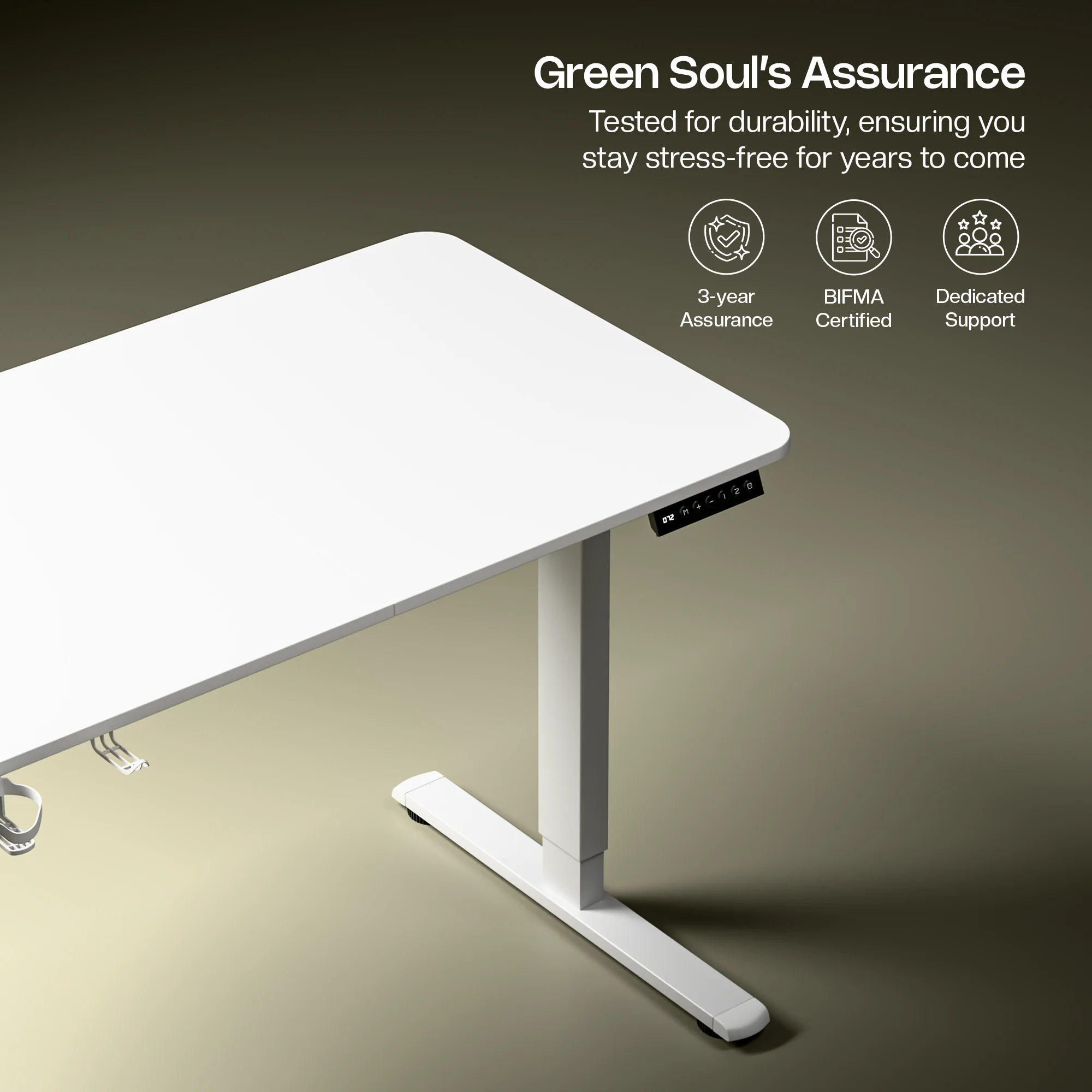 Green Soul Imperium Neo Electric Height Adjustable Table - Image 19