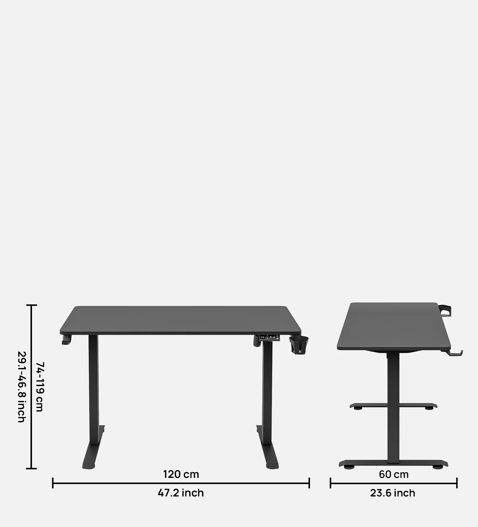 Green Soul Imperium Pro (4 Feet) Electric Height Adjustable Table - Image 10