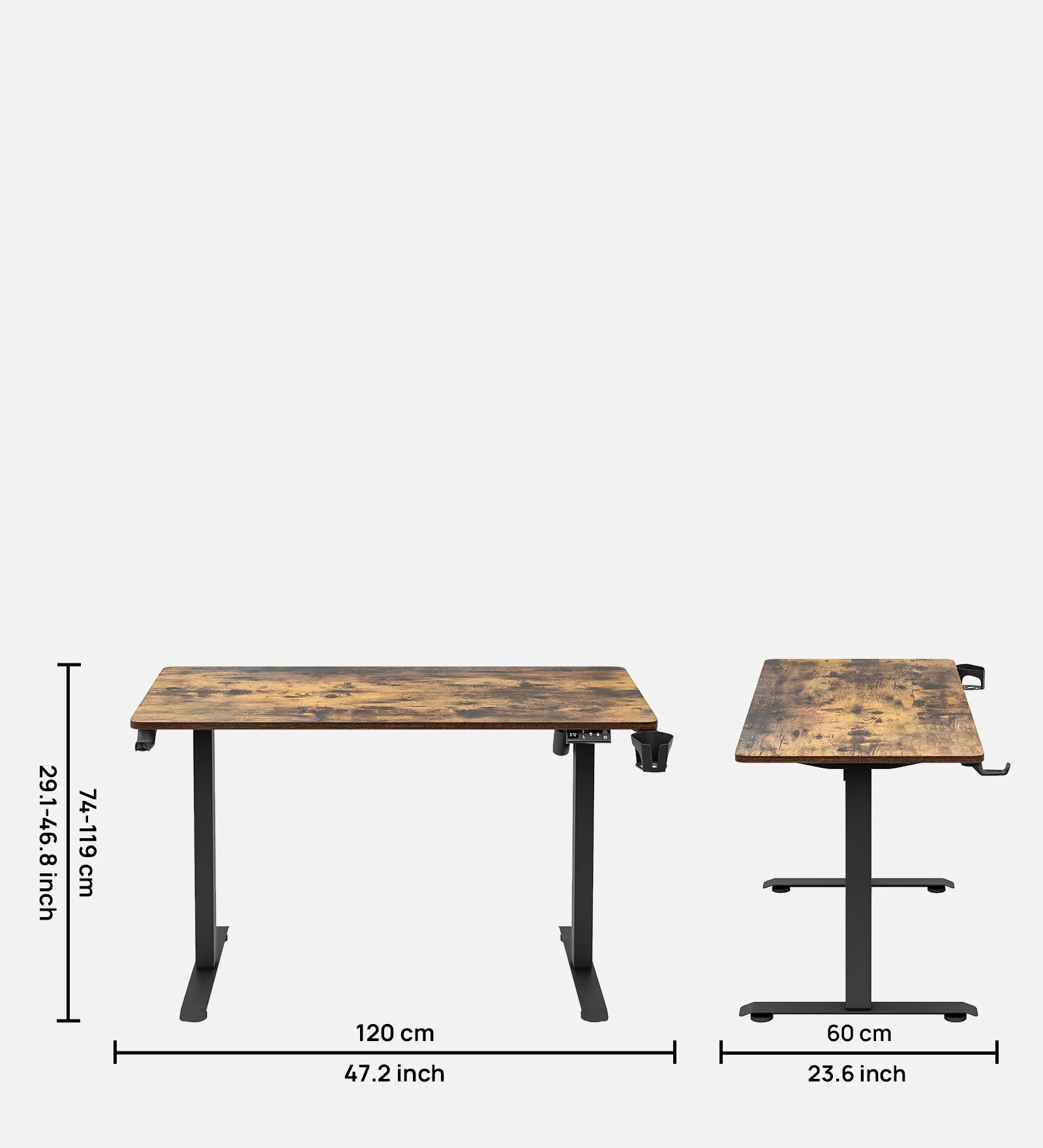 Green Soul Imperium Pro (4 Feet) Electric Height Adjustable Table - Image 19