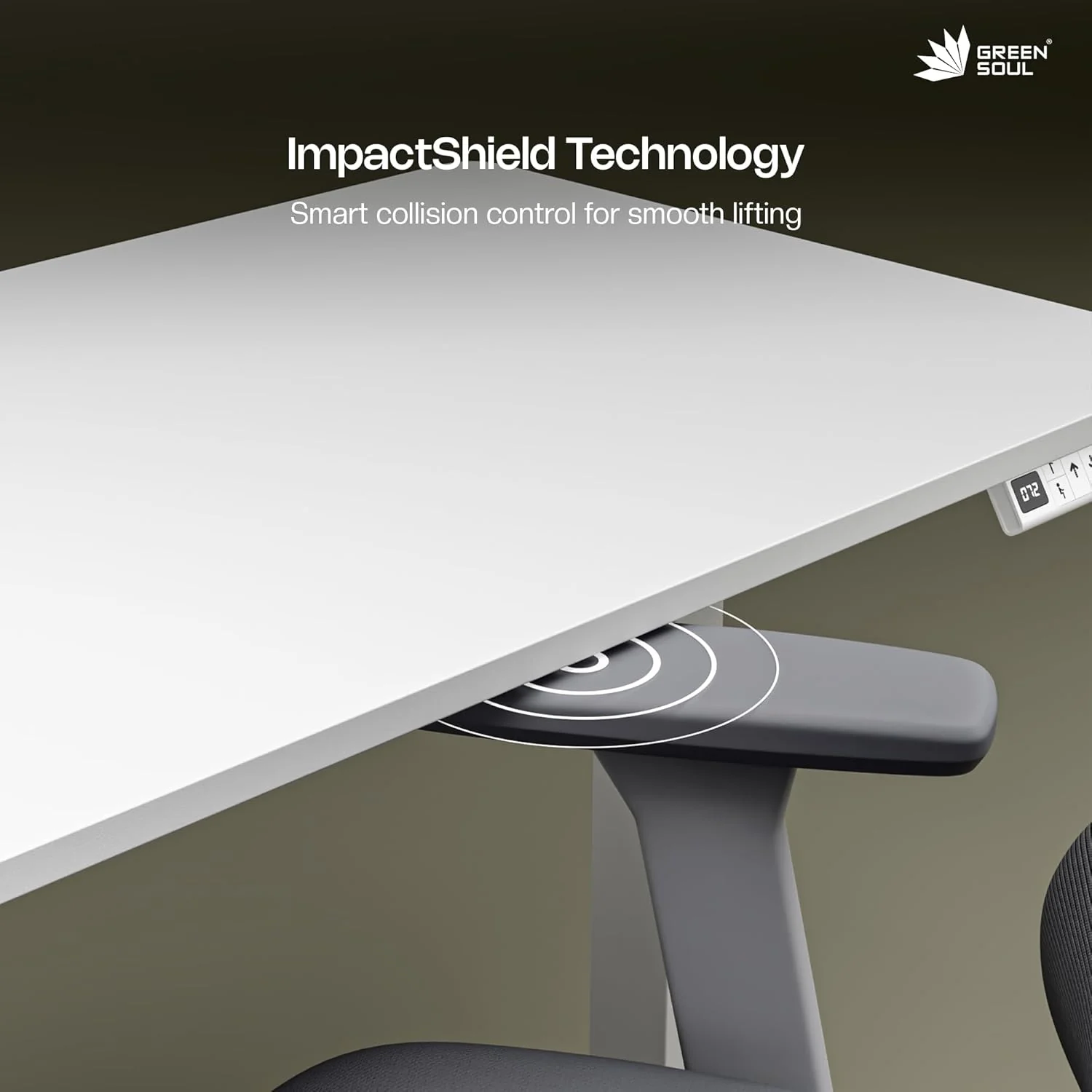 Green Soul Imperium Pro (4 Feet) Electric Height Adjustable Table - Image 37