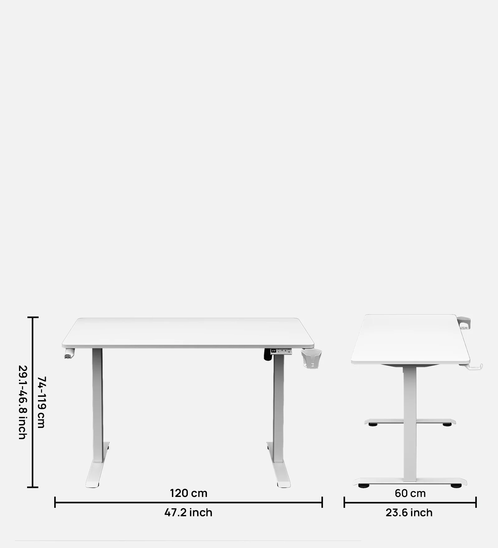Green Soul Imperium Pro (4 Feet) Electric Height Adjustable Table - Image 6