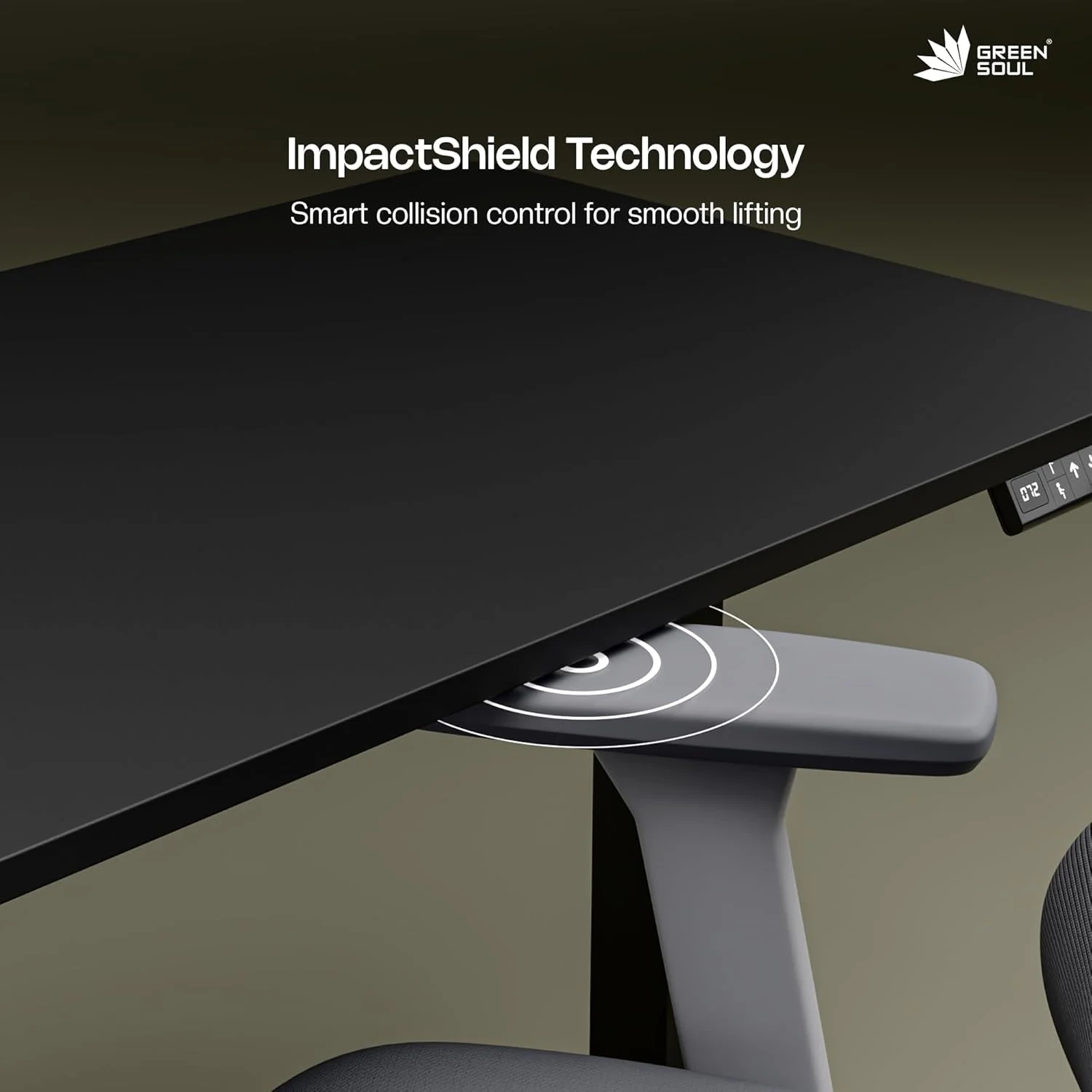 Green Soul Imperium Pro (5 Feet) Electric Height Adjustable Table - Image 39