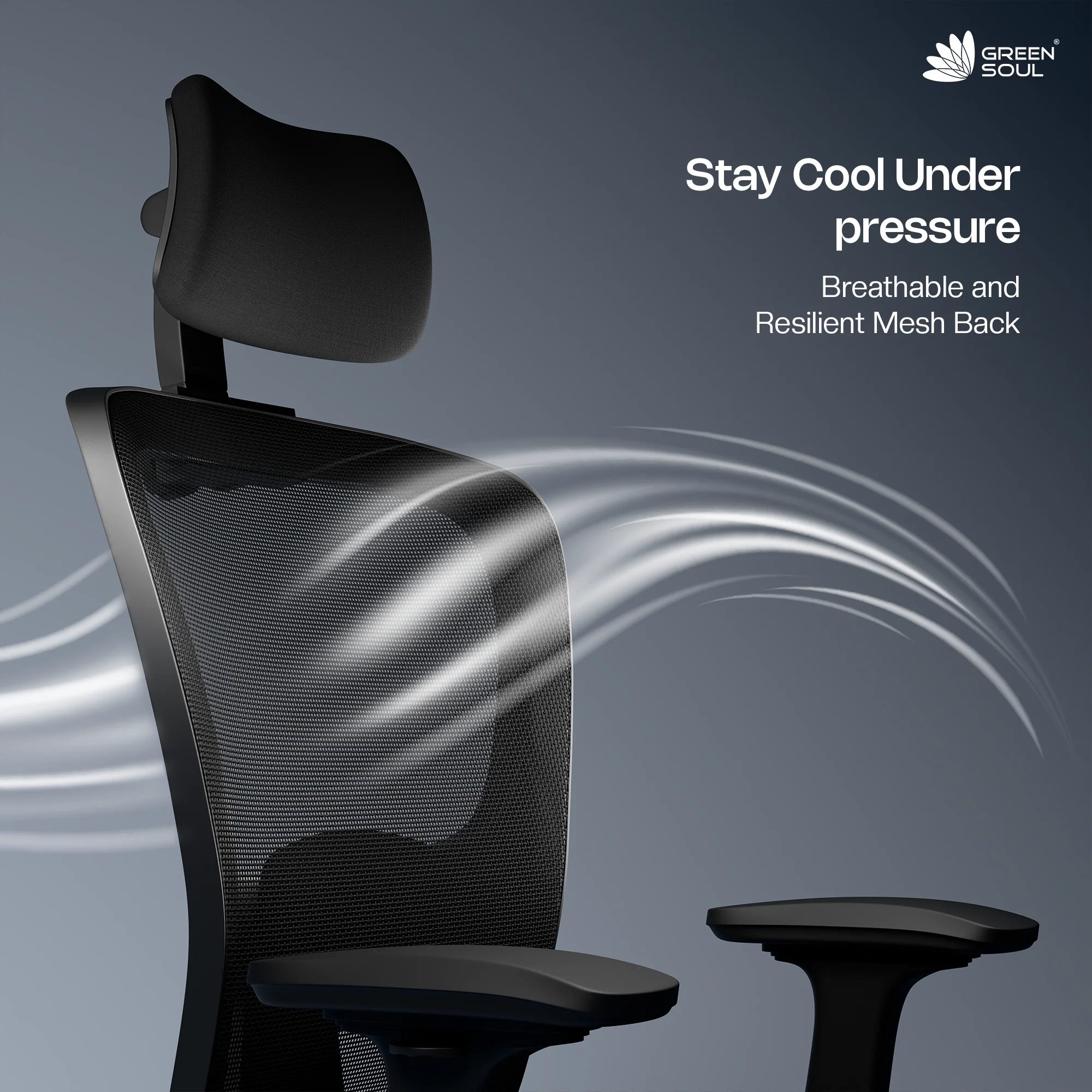 Green Soul Jupiter Pro High Back Mesh Office Chair - Image 22