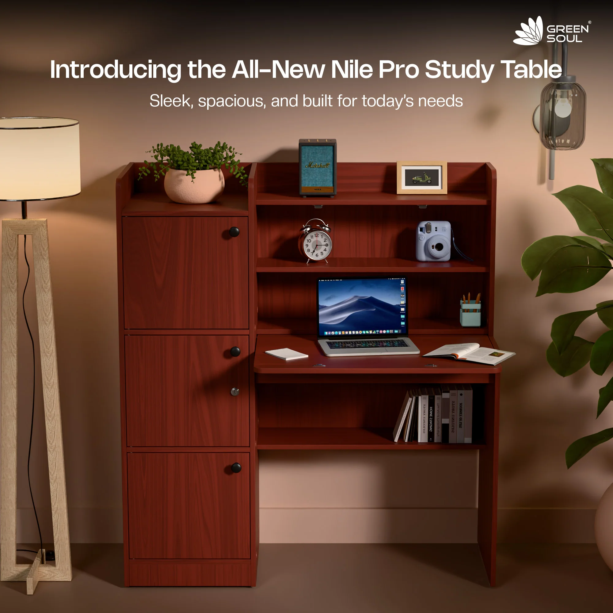 Green Soul Nile Pro Study Table - Image 3