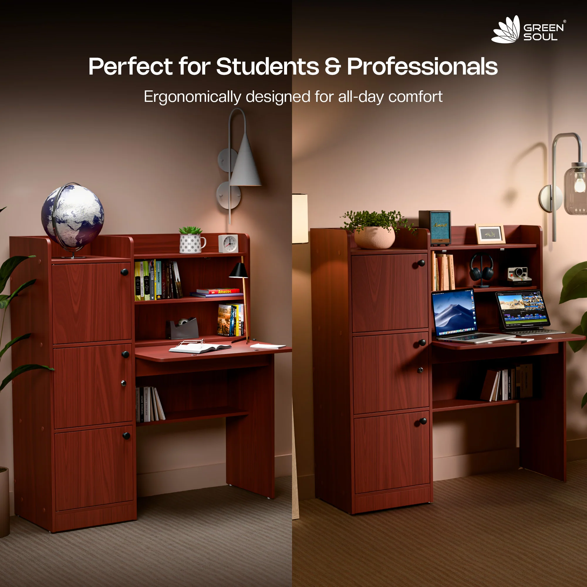 Green Soul Nile Pro Study Table - Image 9