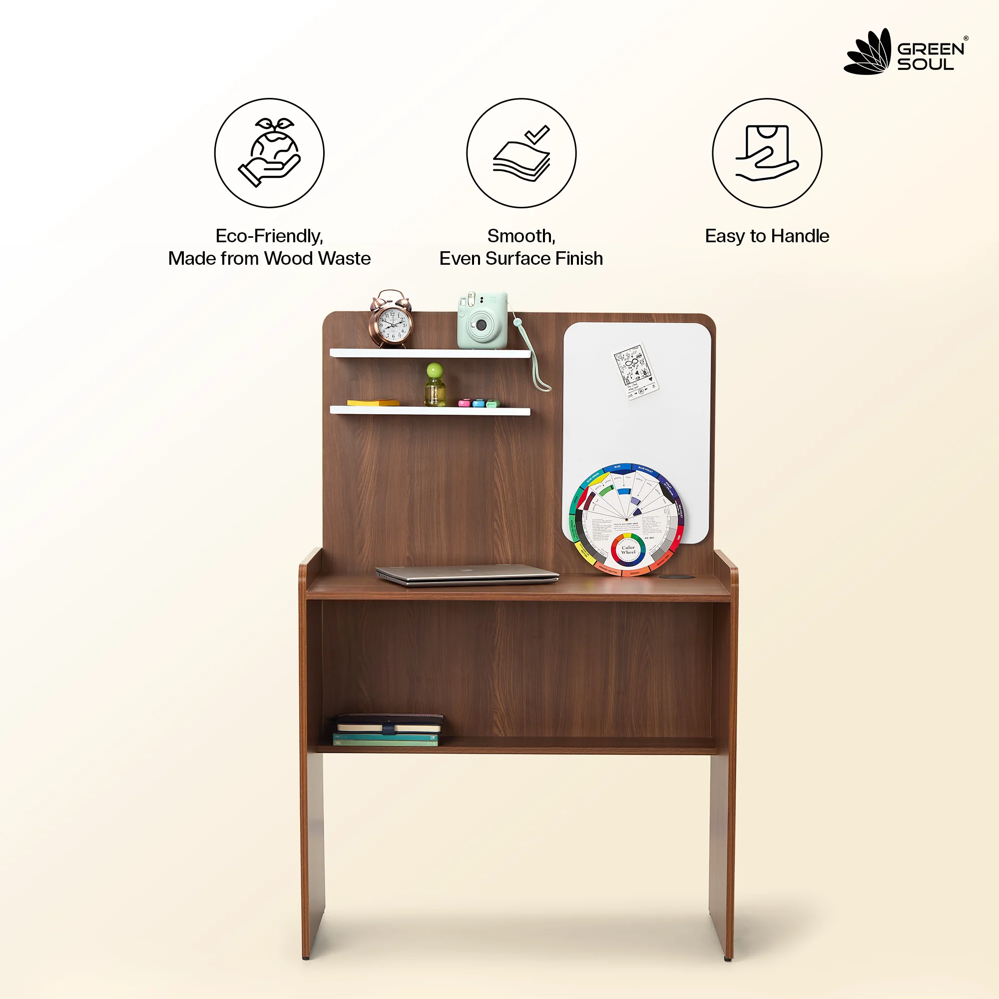 Green Soul Renewed Dora Study Table for Home & Office IS 3087 Certified - Image 25