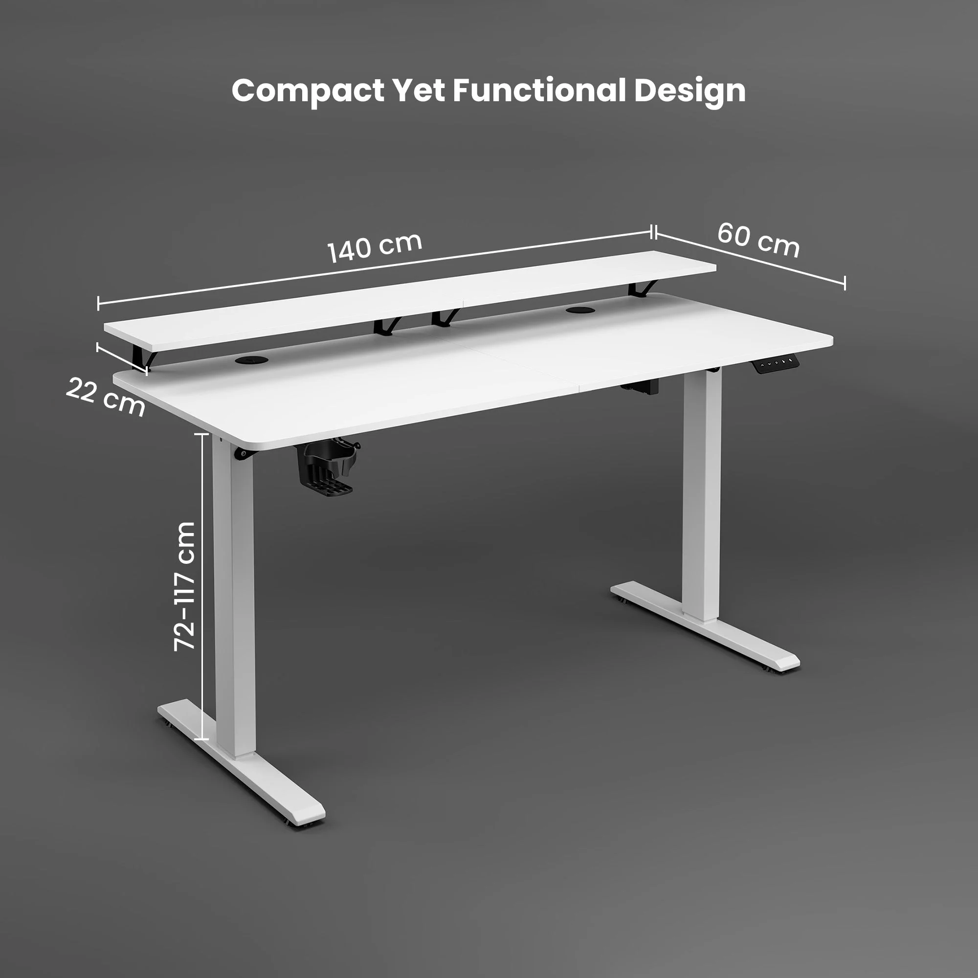 Green Soul Renewed Elevate Electric Height Adjustable Table - Image 16