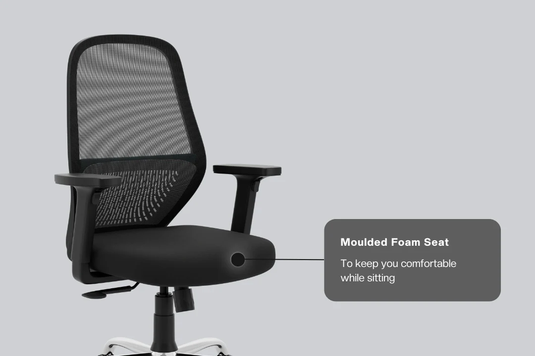 Green Soul Renewed Eva Mid Back Mesh Premium Office Chair - Image 162