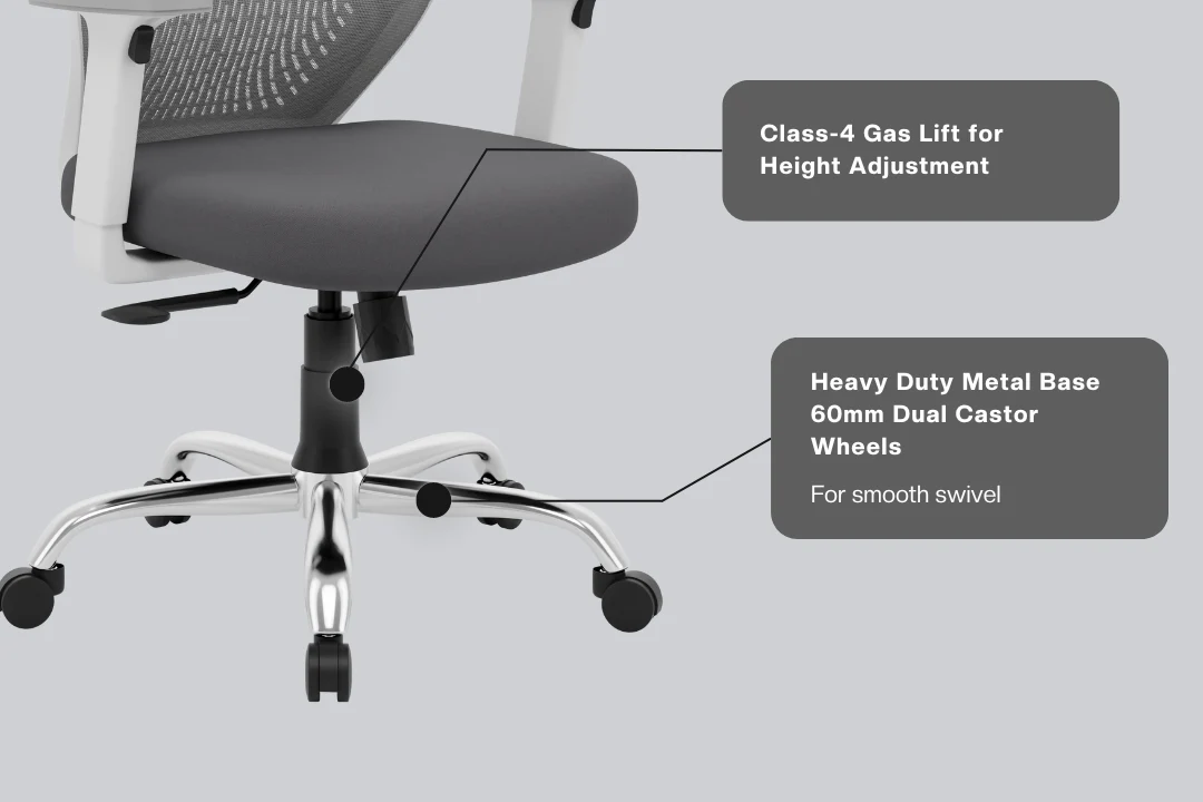 Green Soul Renewed Eva Mid Back Mesh Premium Office Chair - Image 190