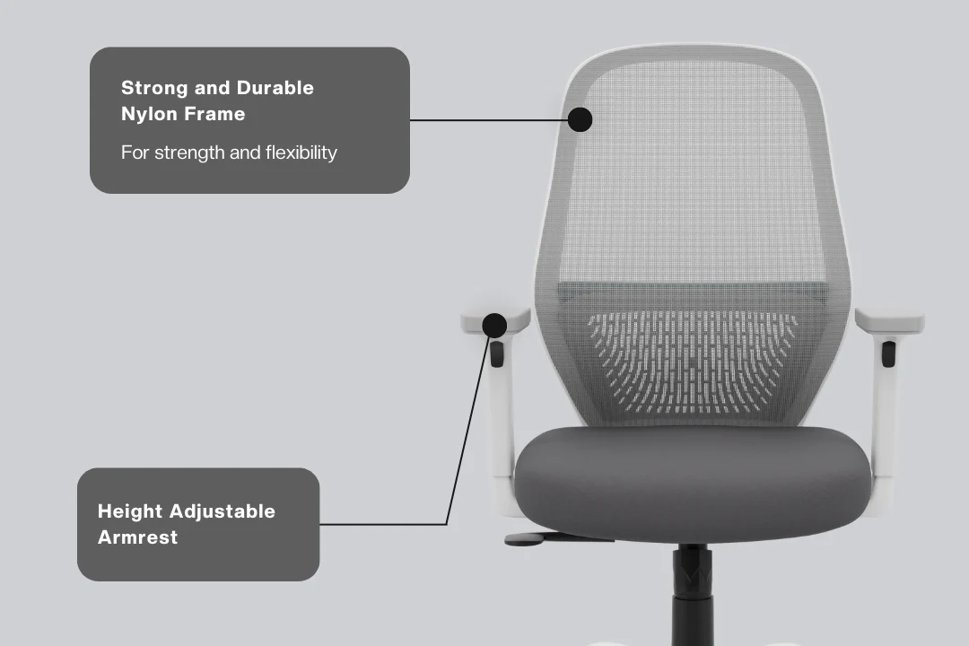 Green Soul Renewed Eva Mid Back Mesh Premium Office Chair - Image 191