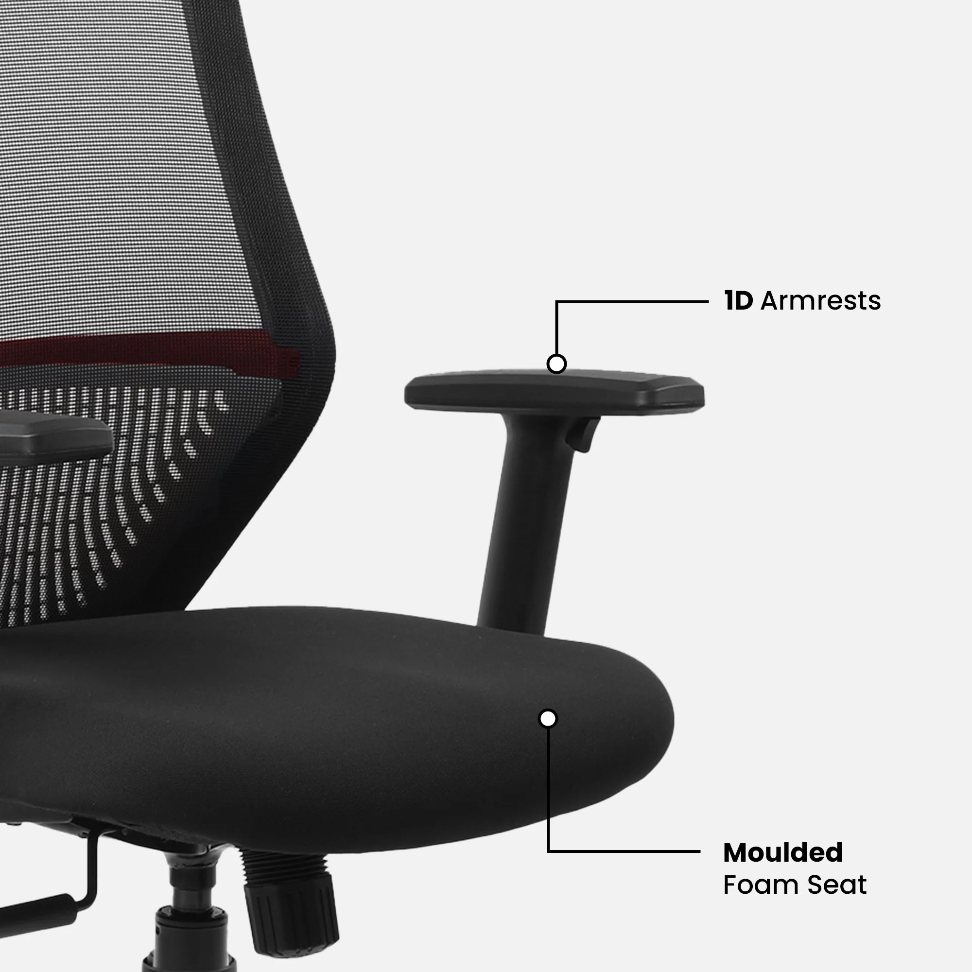 Green Soul Renewed Eva Mid Back Mesh Premium Office Chair - Image 199