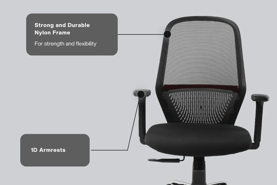 Green Soul Renewed Eva Mid Back Mesh Premium Office Chair - Image 212