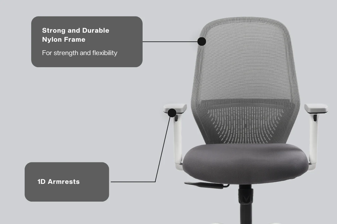 Green Soul Renewed Eva Mid Back Mesh Premium Office Chair - Image 227