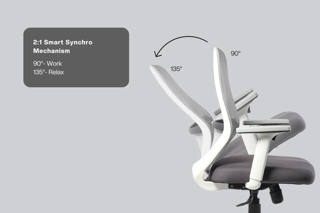 Green Soul Renewed Eva Mid Back Mesh Premium Office Chair - Image 229