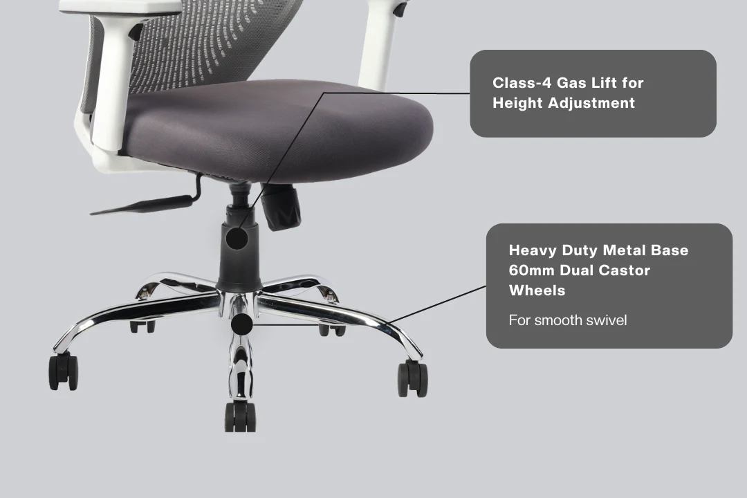 Green Soul Renewed Eva Mid Back Mesh Premium Office Chair - Image 235