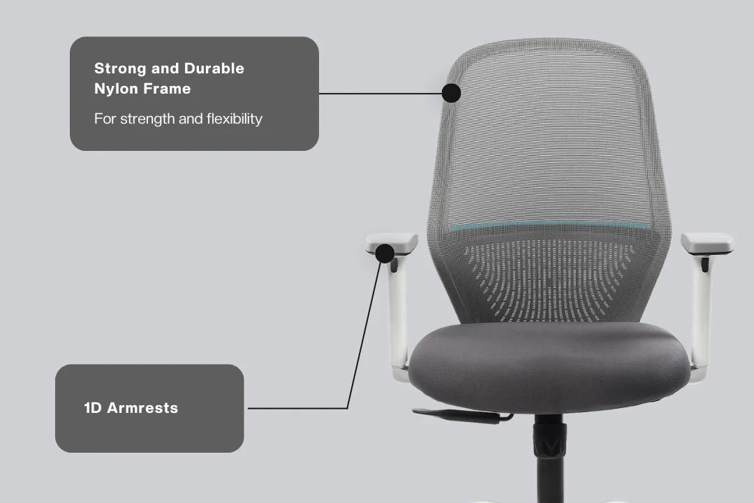 Green Soul Renewed Eva Mid Back Mesh Premium Office Chair - Image 237