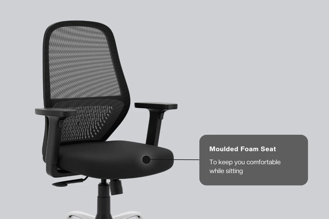 Green Soul Renewed Eva Mid Back Mesh Premium Office Chair - Image 265