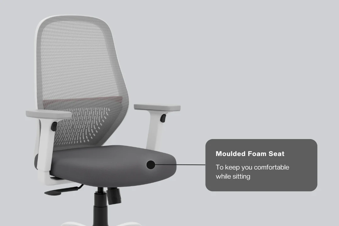 Green Soul Renewed Eva Mid Back Mesh Premium Office Chair - Image 276