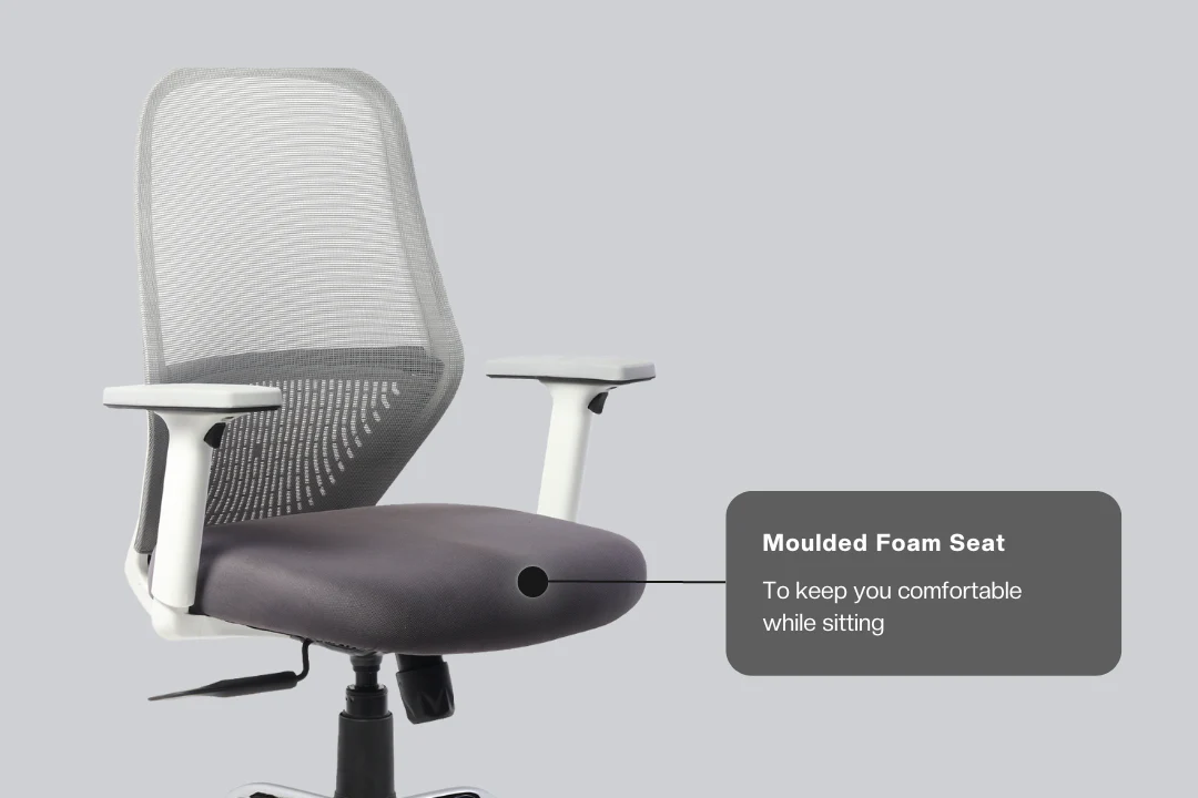 Green Soul Renewed Eva Mid Back Mesh Premium Office Chair - Image 32
