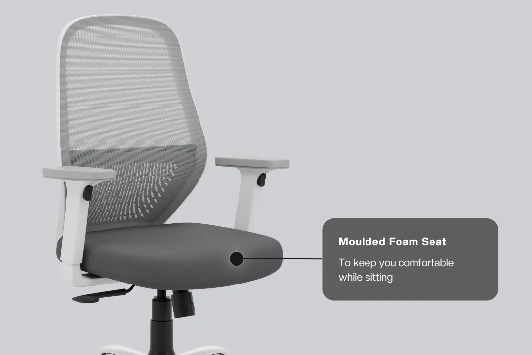 Green Soul Renewed Eva Mid Back Mesh Premium Office Chair - Image 92
