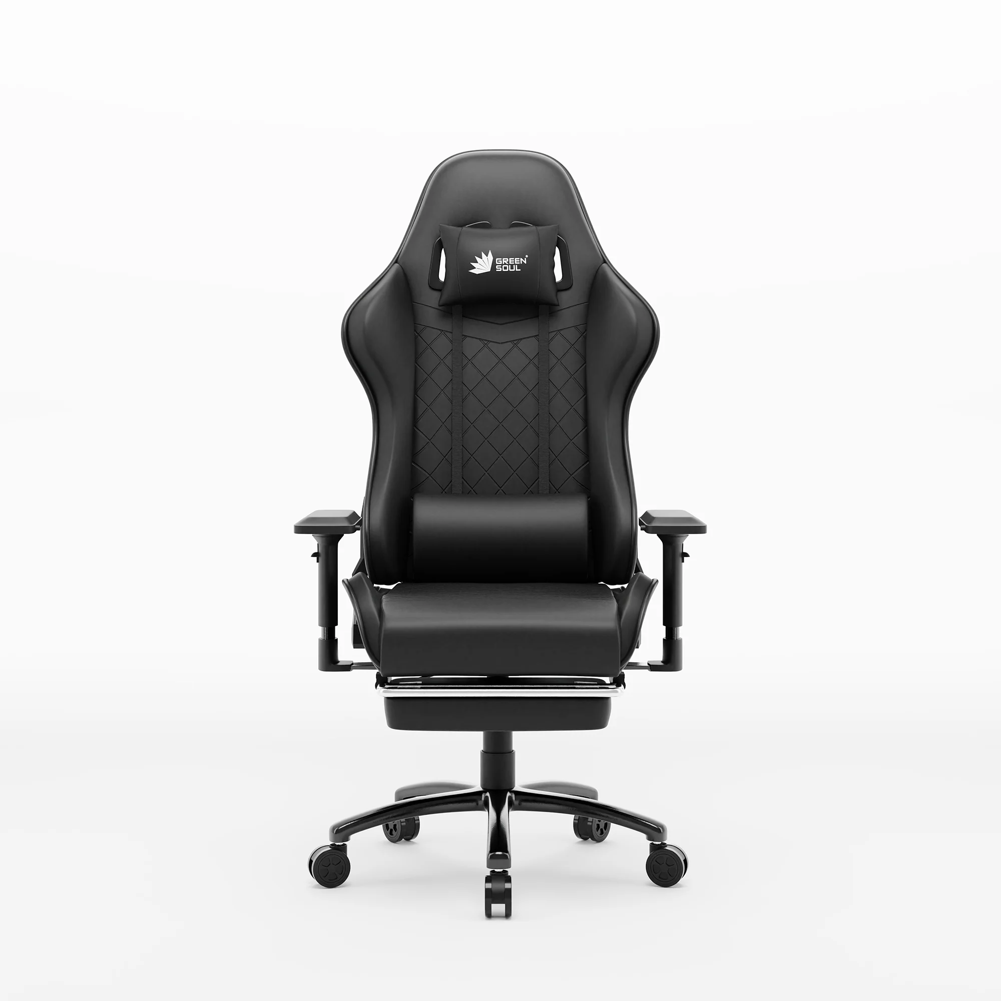Green Soul Renewed Ghost Gaming Chair With Integrated Footrest - Image 19