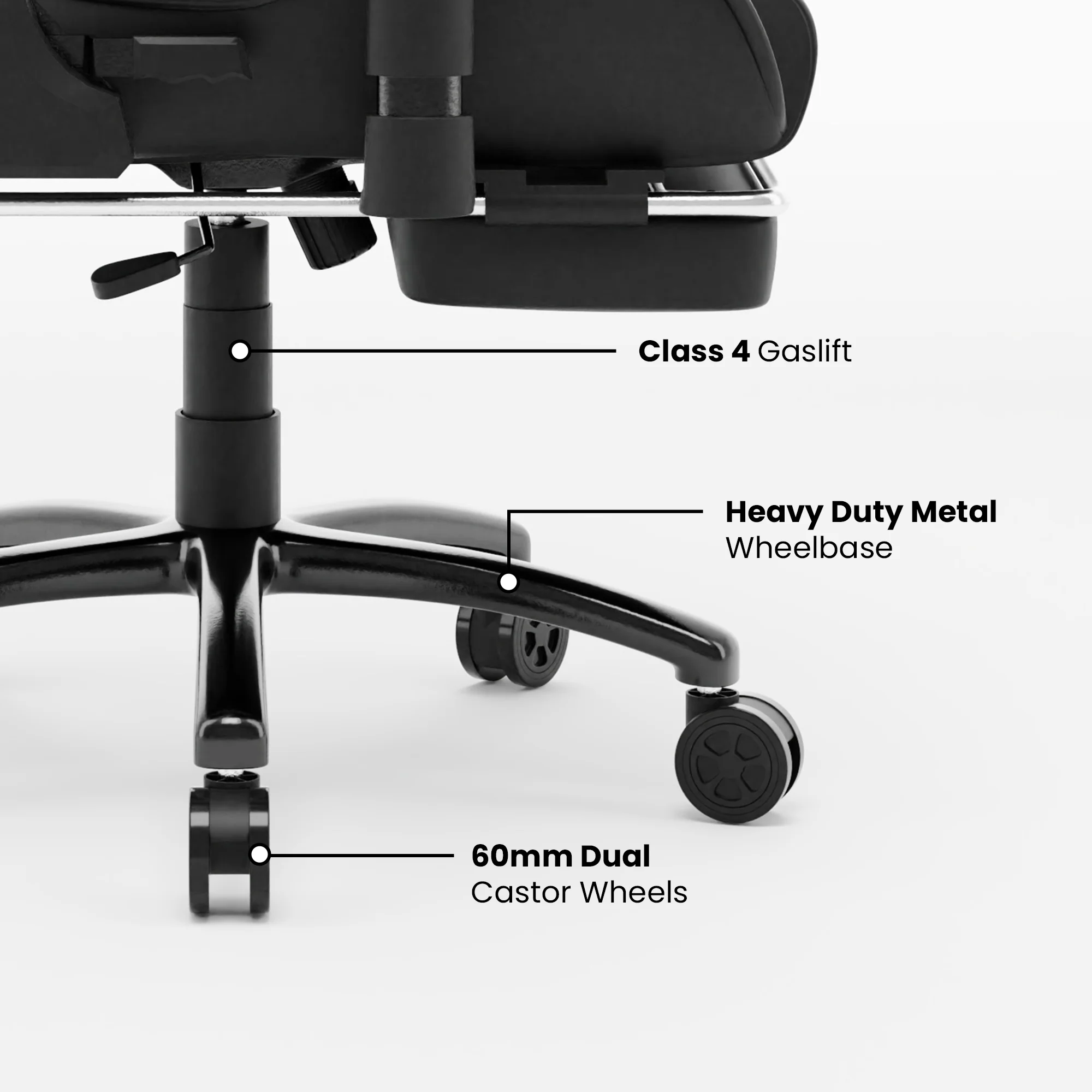 Green Soul Renewed Ghost Gaming Chair With Integrated Footrest - Image 20