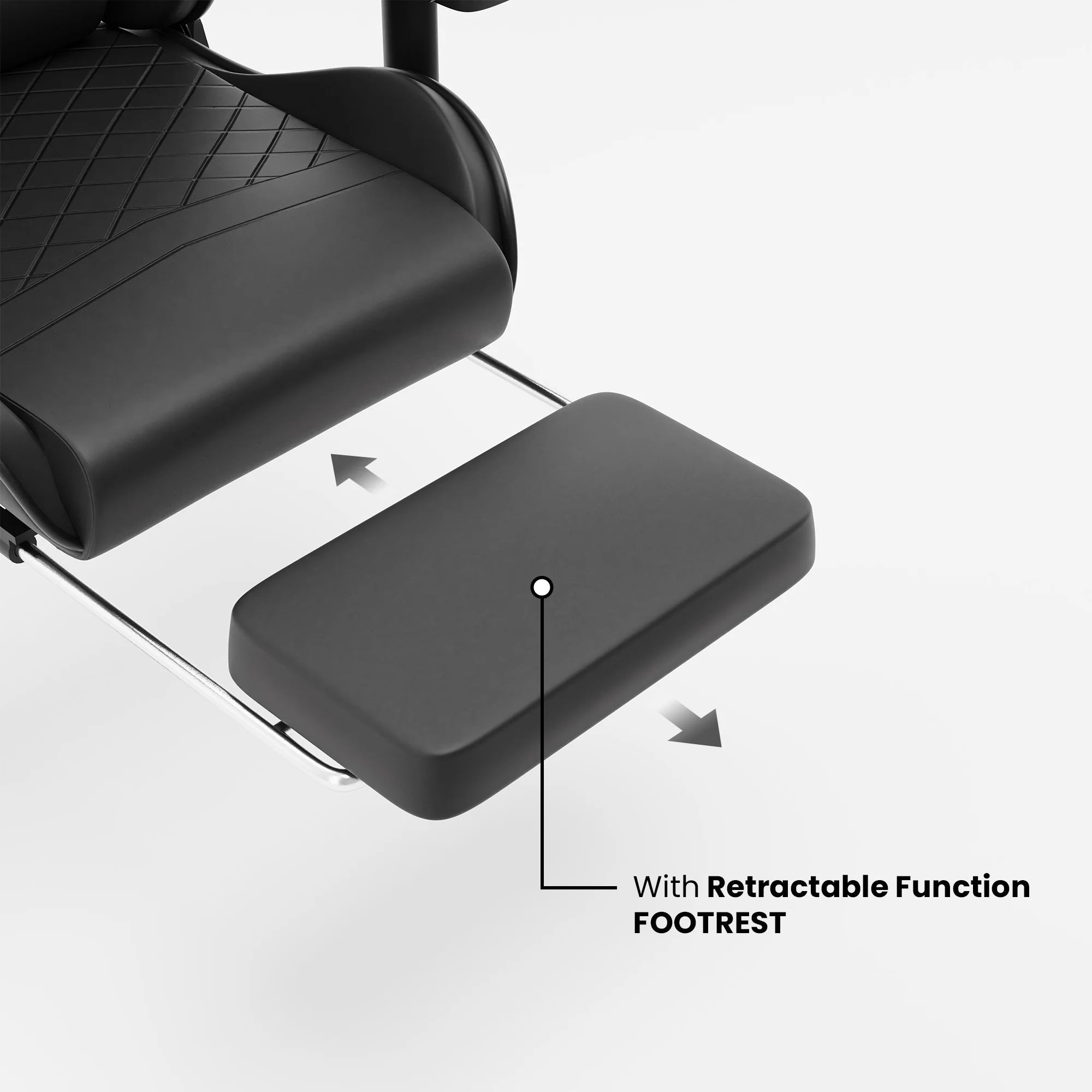 Green Soul Renewed Ghost Gaming Chair With Integrated Footrest - Image 25