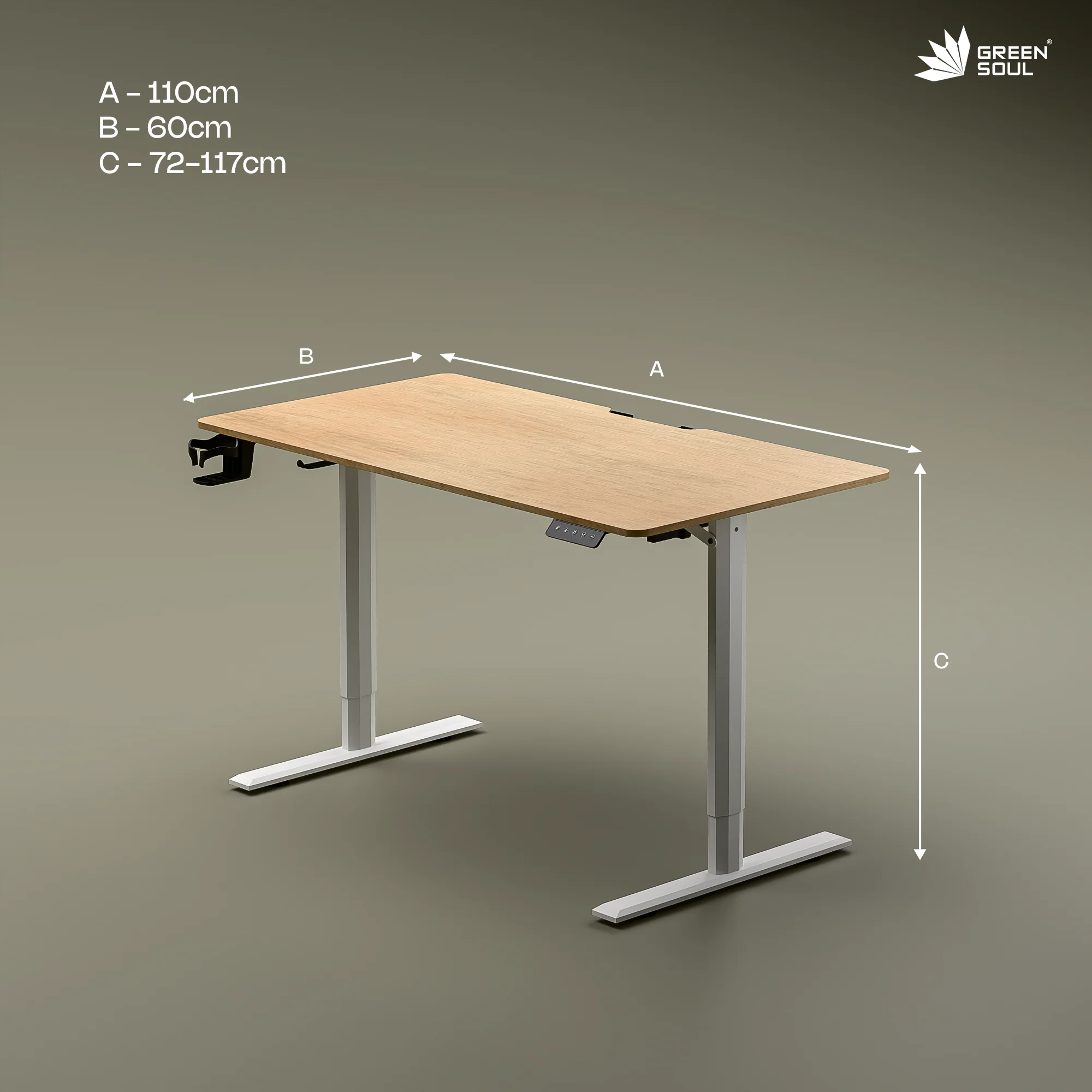 Green Soul Renewed Imperium Electric Height Adjustable Table - Image 35