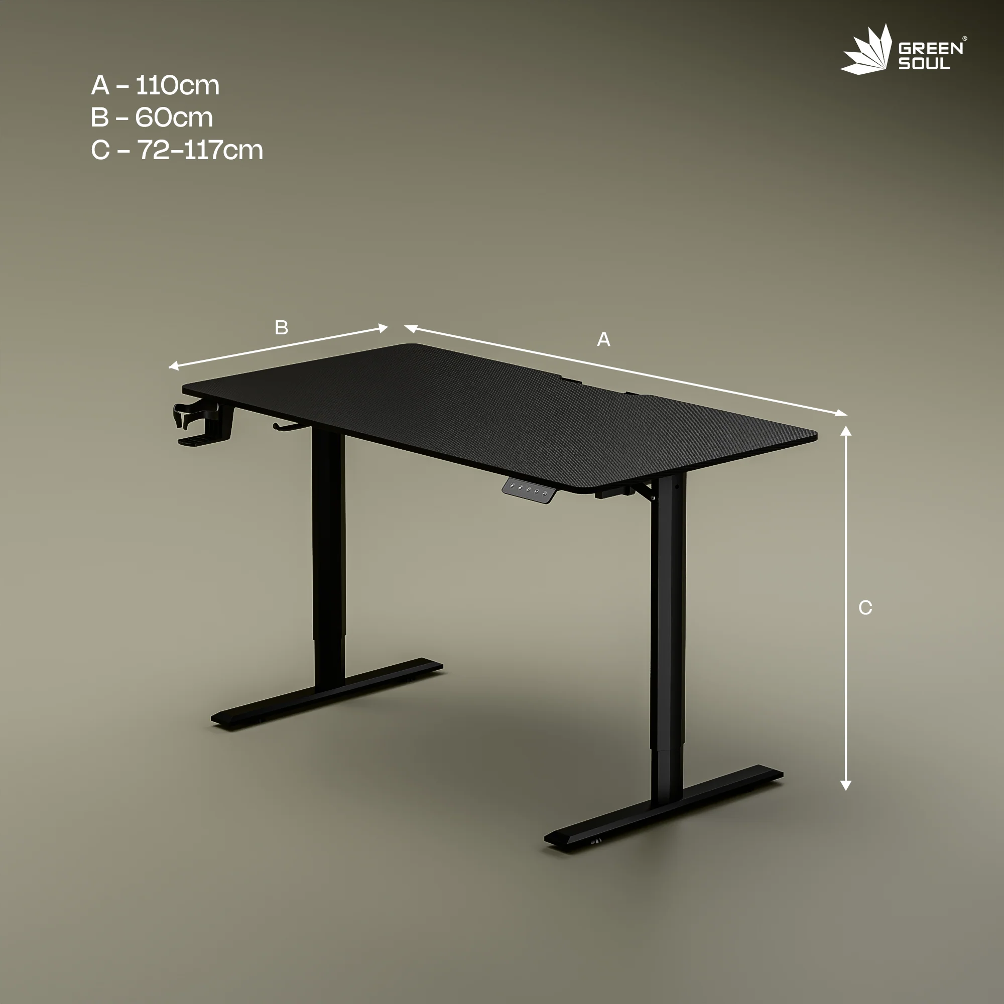 Green Soul Renewed Imperium Electric Height Adjustable Table - Image 54