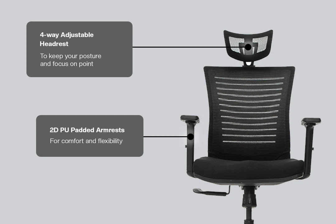 Green Soul Renewed Inspire High Back Mesh Office Chair - Image 11