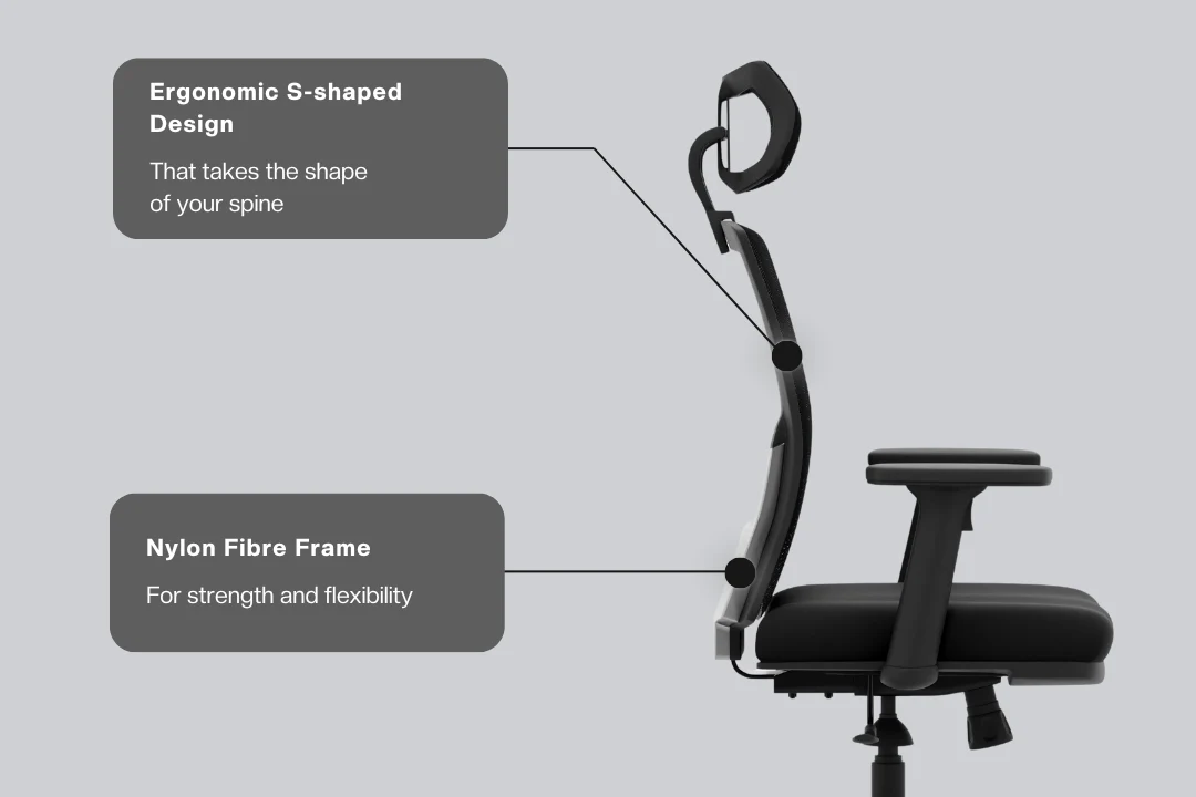 Green Soul Renewed Inspire High Back Mesh Office Chair - Image 17