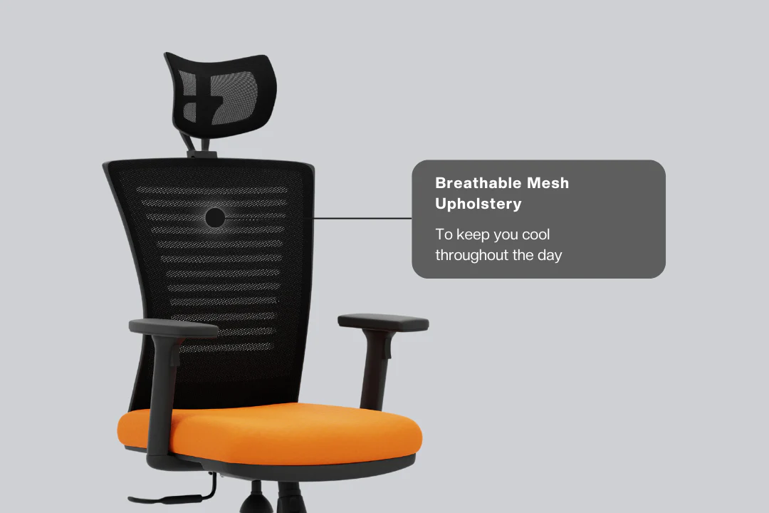 Green Soul Renewed Inspire High Back Mesh Office Chair - Image 21