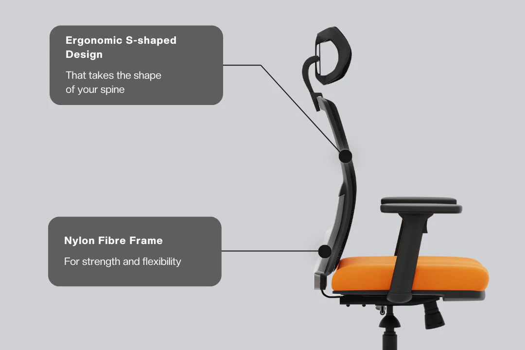 Green Soul Renewed Inspire High Back Mesh Office Chair - Image 22