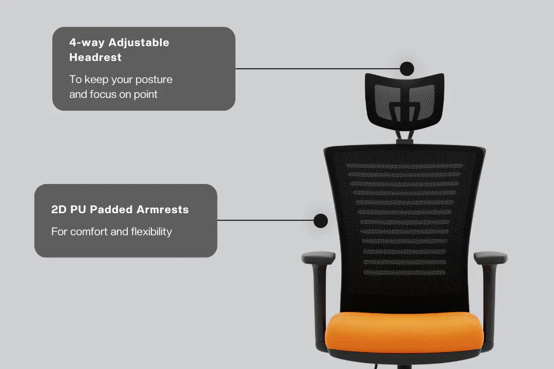 Green Soul Renewed Inspire High Back Mesh Office Chair - Image 25