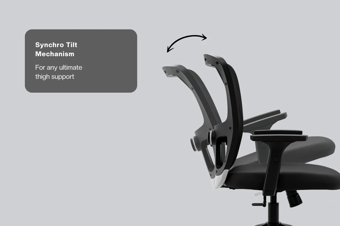 Green Soul Renewed Jupiter Lite Mid Back Mesh Office Chair - Image 10