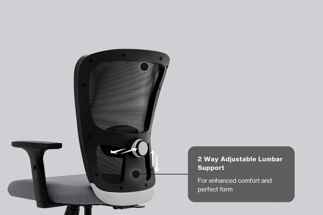 Green Soul Renewed Jupiter Lite Mid Back Mesh Office Chair - Image 17