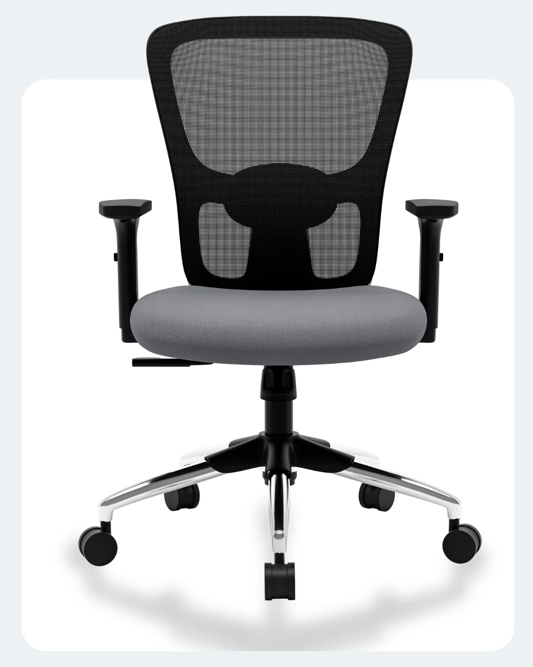 Green Soul Renewed Jupiter Lite Mid Back Mesh Office Chair - Image 20