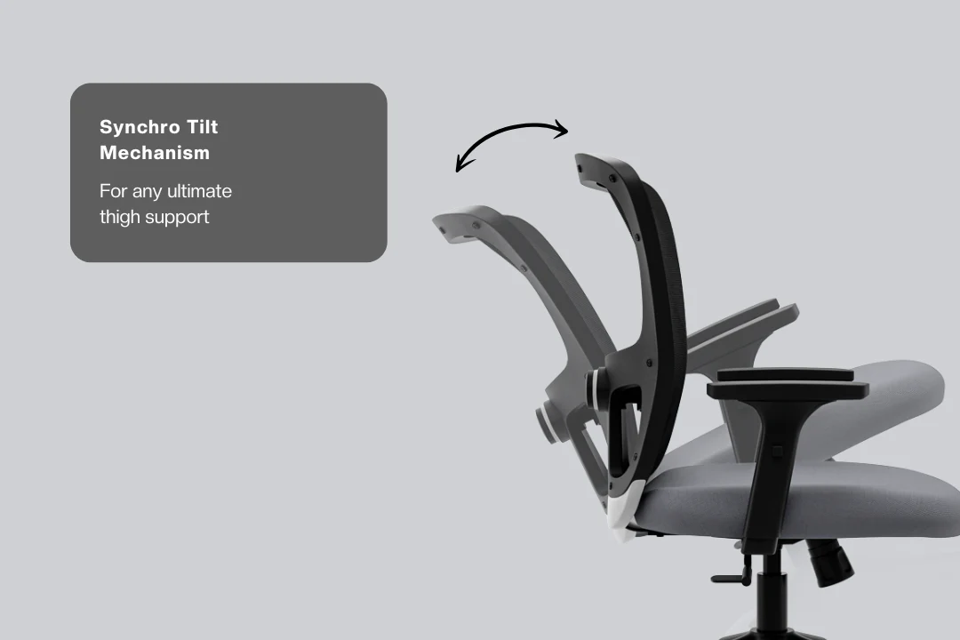 Green Soul Renewed Jupiter Lite Mid Back Mesh Office Chair - Image 21